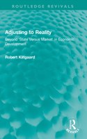 Adjusting to Reality