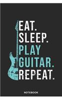 Guitar Instrument Art Graphic Notebook