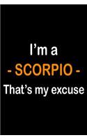 I'm A Scorpio