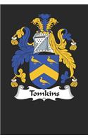 Tomkins: Tomkins Coat of Arms and Family Crest Notebook Journal (6 x 9 - 100 pages)