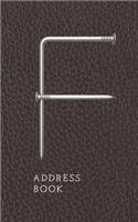 F Address Book