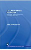 The Communitarian Organization