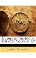 Studies in the Social Sciences, Volumes 1-2