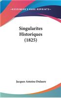 Singularites Historiques (1825)