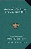 Memoirs of Susan Sibbald 1783-1812