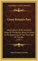 Great Britain's Part
