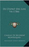 de L'Esprit Des Lois V4 (1784)