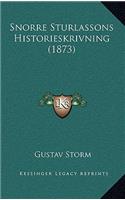 Snorre Sturlassons Historieskrivning (1873)