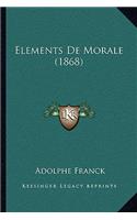 Elements de Morale (1868)