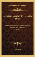 The Fugitive Slave Law Of The United States