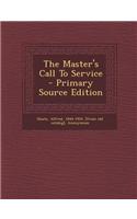 The Master's Call to Service