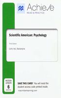 Achieve Read & Practice for Scientific American: Psychology (Six Months Access)