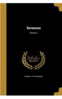 Sermons; Volume 1