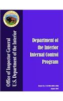 Audit Report: Department of the Interior Internal Control Program