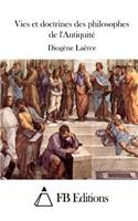 Vies et doctrines des philosophes de l'Antiquité