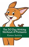 30 Day Writing Workout 4 Preteens Green