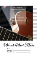 Blank Sheet Music
