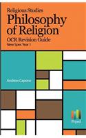 Religious Studies Philosophy of Religion OCR Revision Guide New Spec Year 1