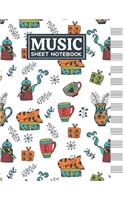 Music Sheet Notebook