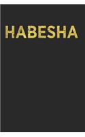 Habesha Ethiopia Eritrea Gift Idea: 120 Pages 6 'x 9' -Dot Graph Paper Journal Manuscript - Planner - Scratchbook - Diary