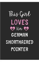 This Girl Loves Her German Shorthaired Pointer