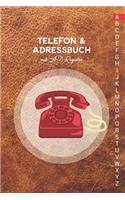 Telefon & Adressbuch mit A-Z Register