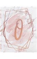 Letter O Lined Journal