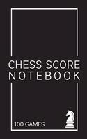 Chess Score Notebook 100 Games