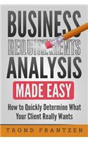 Business Requirements Analysis Made Easy