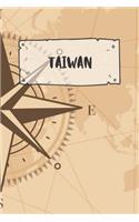 Taiwan: Ruled Travel Diary Notebook or Journey Journal - Lined Trip Pocketbook for Men and Women with Lines