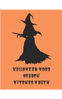 Halloween Word Search Witches Wrath