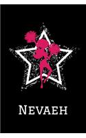 Nevaeh Cheerleading Notebook