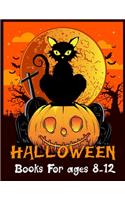 Halloween Books For ages 8-12: Best Halloween Designs Including Witches, Ghosts, Pumpkins, Vampires, Haunted Houses, Zombies, Skulls, and More!Activity Book for Preschoolers, Todd