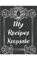 My Recipes Keepsake