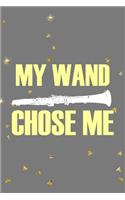 My Wand Chose Me: All Purpose 6x9 Blank Lined Notebook Journal Way Better Than A Card Trendy Unique Gift Golden Falls Marching Band