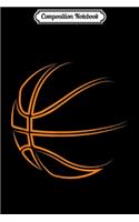 Composition Notebook: Basketball Novelty - Basketball Player Gift Idea Journal/Notebook Blank Lined Ruled 6x9 100 Pages