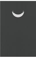 Dot Grid Notebook: Moon Dotted Journal