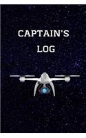 Captain's Log Notebook: A weekly diary/planner for drone flyers