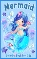 Mermaid Coloring Book for Kids