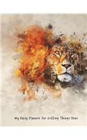My Daily Planner for Getting Things Done: The Lion(11 My Daily Planner for Getting Things Done)