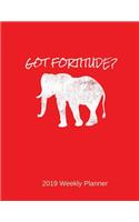 Got Fortitude 2019 Weekly Planner