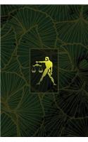 Monogram Libra Notebook: Blank Journal Diary Memoir Log Logue(75 Luxury Two 150 Lined)