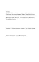 Extraction of In-Medium Nucleon-Nucleon Amplitude from Experiment
