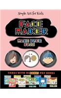 Simple Art for Kids (Face Maker - Cut and Paste)