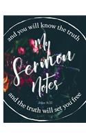 My Sermon Notes Journal