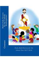 Math Daily Review for the Catholic Kindergartner