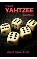 Yard Yahtzee Score Sheet: Ultimate Score Sheet of Yahtzee Dice Games, Pocket Size, 6x9 inch, 100 pages