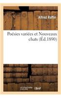 Poésies Variées Et Nouveaux Chats