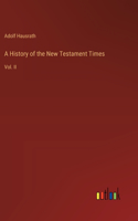 History of the New Testament Times