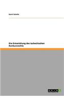 Die Entwicklung des tschechischen Konkursrechts